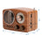 Retro Bluetooth Speaker – Vintage Style Mini Radio with Multifunction Music Player for Home & Travel