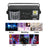 4-in-1 LED DJ Party Light with RGBW Pattern, Laser & Strobe Effects, DMX & Remote Controlled Stage Lighting