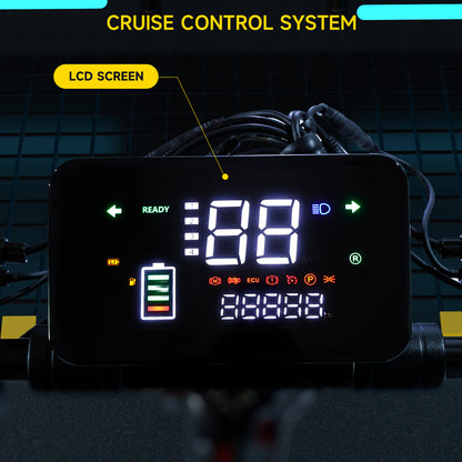 2000W 21ah off-road alloy electric scooter for adult With large display screen