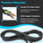 89143 150" Power Cord Replacement for Robot Coupe MP Series Immersion Blenders