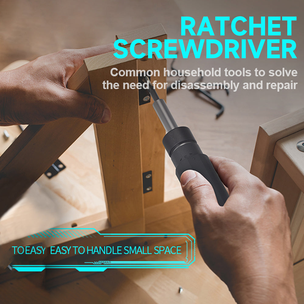 Ratchet Screwdriver Set 50Nm Torque Ideal for Small Electronic Repairs