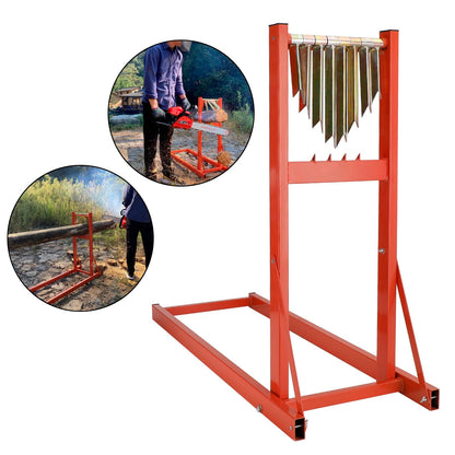 Portable Log Cutting Stand Smart Holder for Firewood Saw