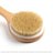 Natural Bristle Shower Brush Firm Bristles Body Brush Dry Skin Brush