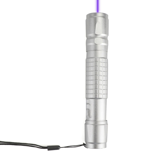 Tactical 5mw 405nm Blue Purple 18650 Laser Pointer Pen Visible Beam Light Lazer