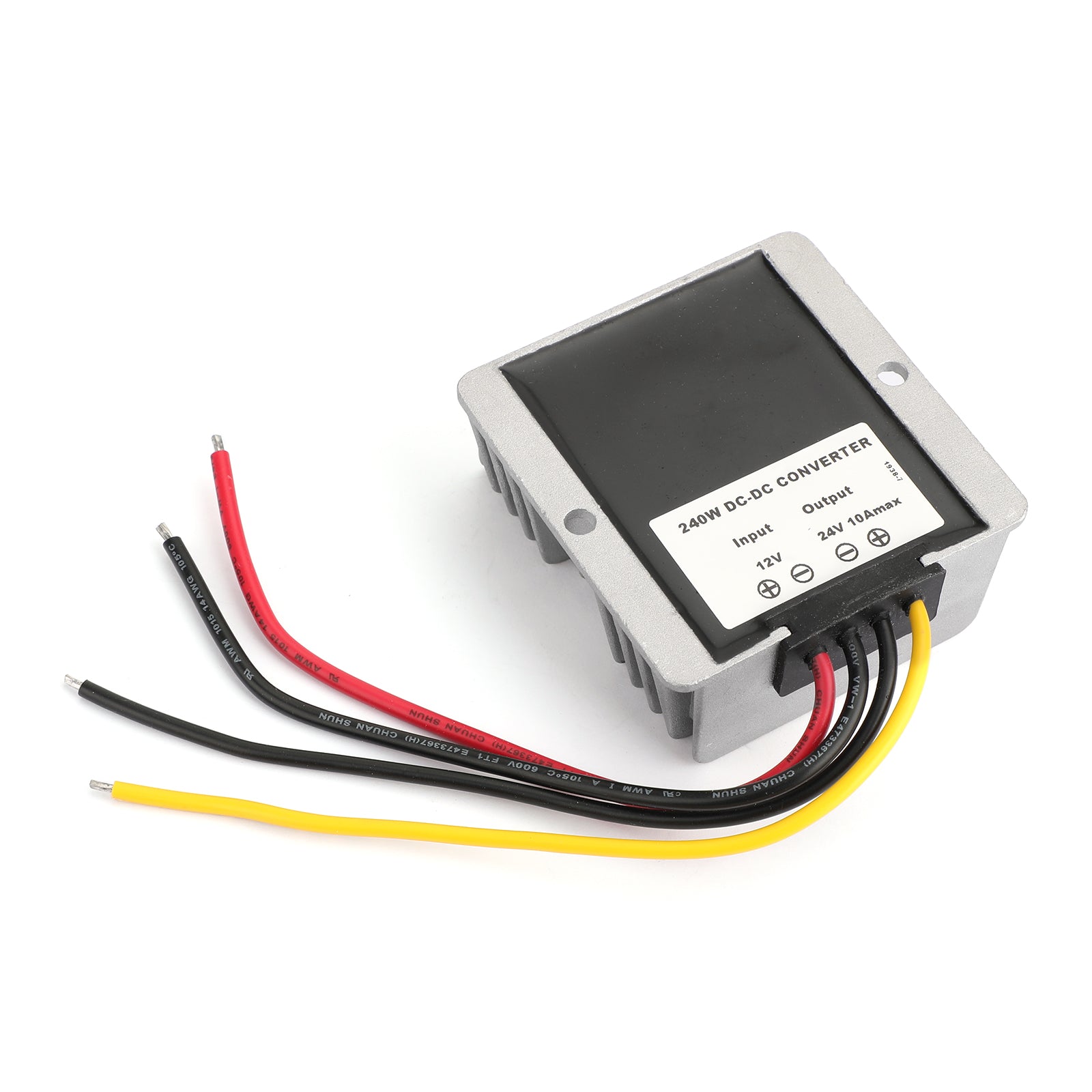Waterproof DC-DC 12V Step Up to 24V 1-20A Car Power Supply Converter Regulator