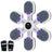 Music Boxing Machine Gym Office 9 Modes & 9 Speeds Boxing Workout Equipment Target for Home Boxing Wall Mount Machine for Adults Teens Smart Bluetooth Punching Trainer with Gloves (Copy)