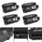 4Pcs 80W 8LED RGBW Spider Moving Head Stage Lighting Beam DMX Party DJ Lighting (Copy)