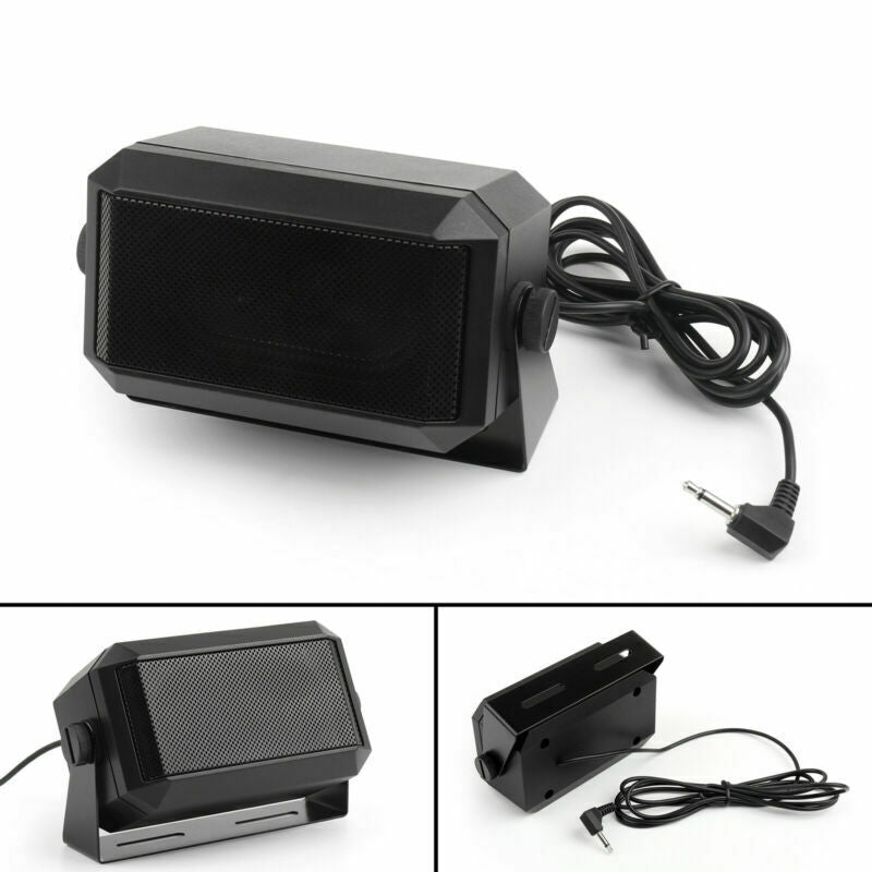 4PCS KES-3 Heavy Speaker 3.5mm External Duty Car Radio For Yaesu Kenwood Icom