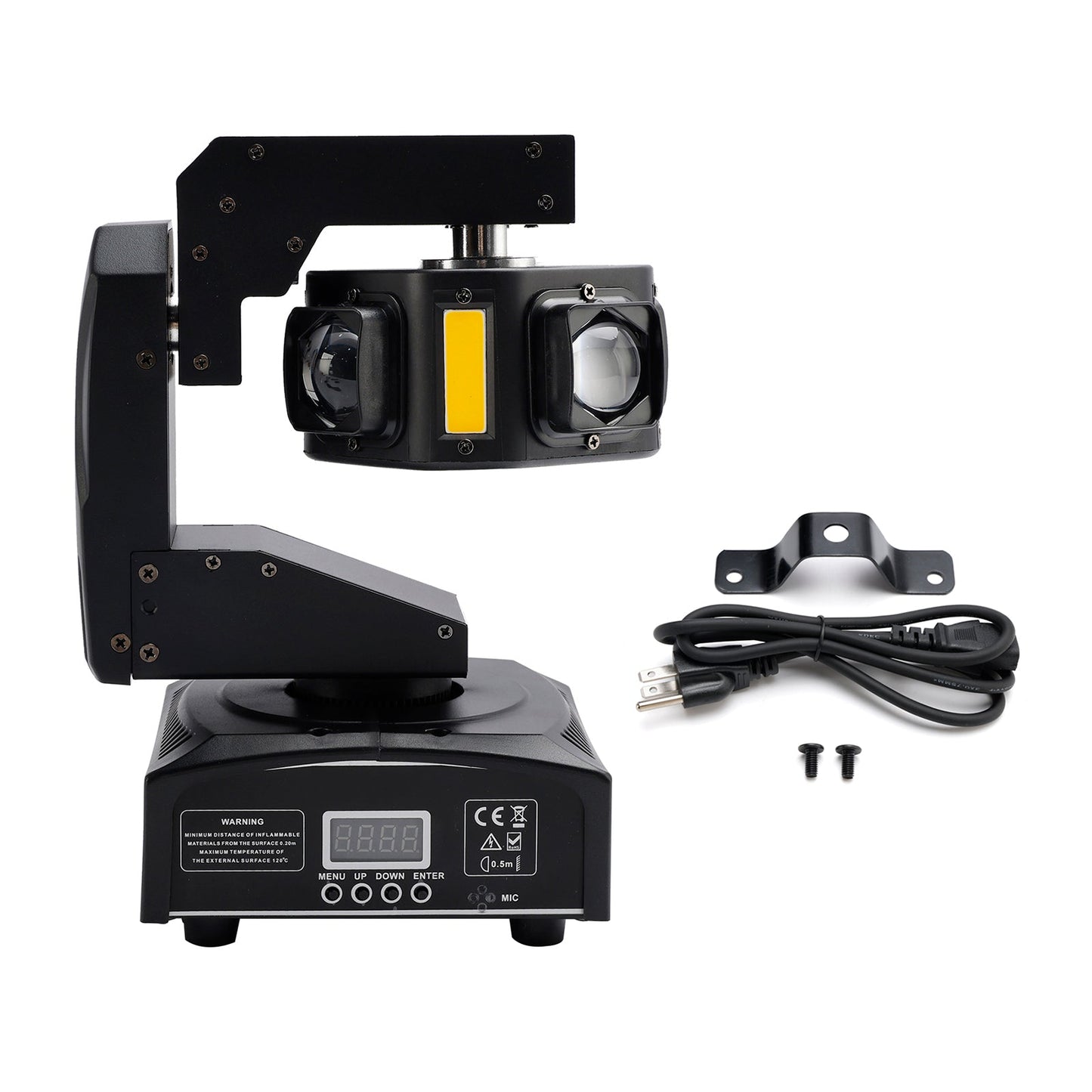 6 LED Moving Head Light – 3-Axis Beam DMX Stage Spot for DJ, Disco, Party & Show Lighting