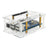 Orange Pi 4A Acrylic Case Orange Pi Transparent Protective Box with Cooling Fan
