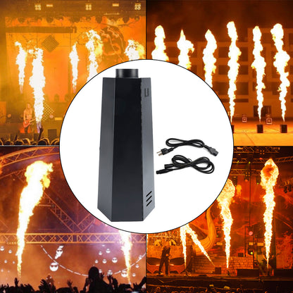 200W Flame Spraying Projector DMX DJ Stage Fire Effect Aerosol Flame Machine