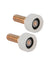 2Pcs Cab Door Roller AT319018 Fits For John Deere Skid Steer 240 250 260 270