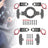 Shift Paddles Racing Game Simulation Steering Wheel with Mount For Logitech G923