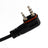 102B Transparent Air Tube Earphone A24 Conversion Line For ICOM A25CE A25N A24