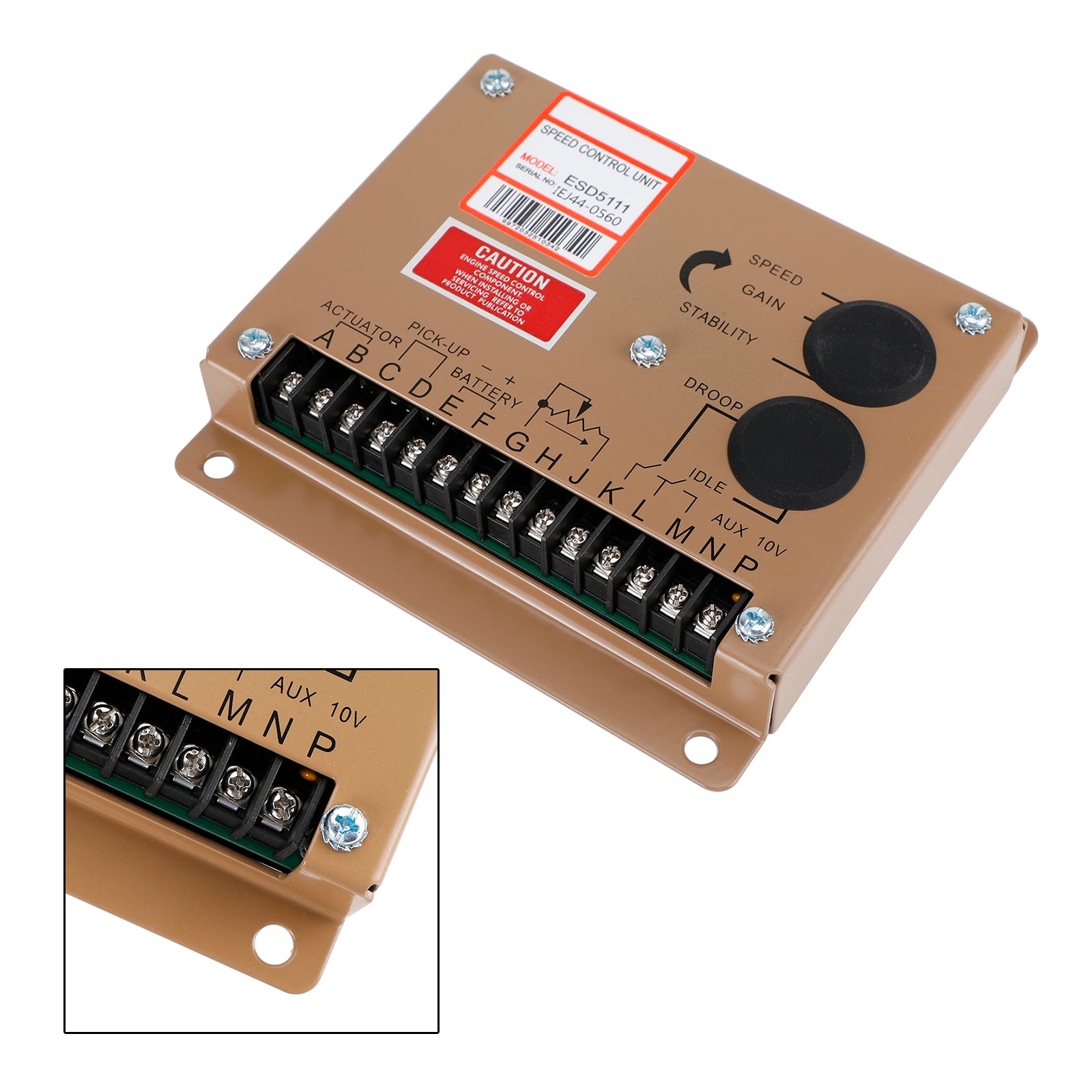 ESD5111 Generator Genset Parts Electronic Engine Speed Controller Governor