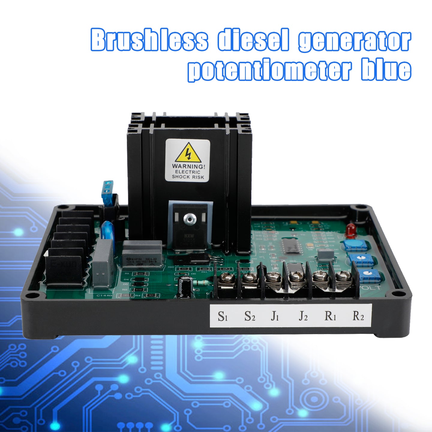 GAVR-15A AVR Universal/Brushless Generator Automatic Voltage Regulator Module