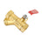 3/4 BSP Brass Y Type Strainer Filter Ball Valve Equal Female Thread US