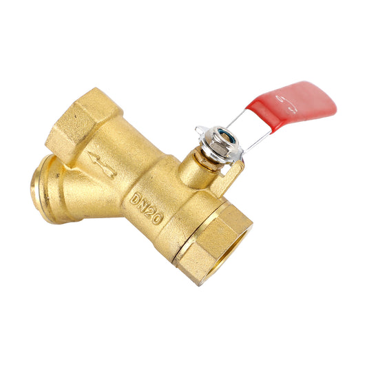3/4 BSP Brass Y Type Strainer Filter Ball Valve Equal Female Thread US