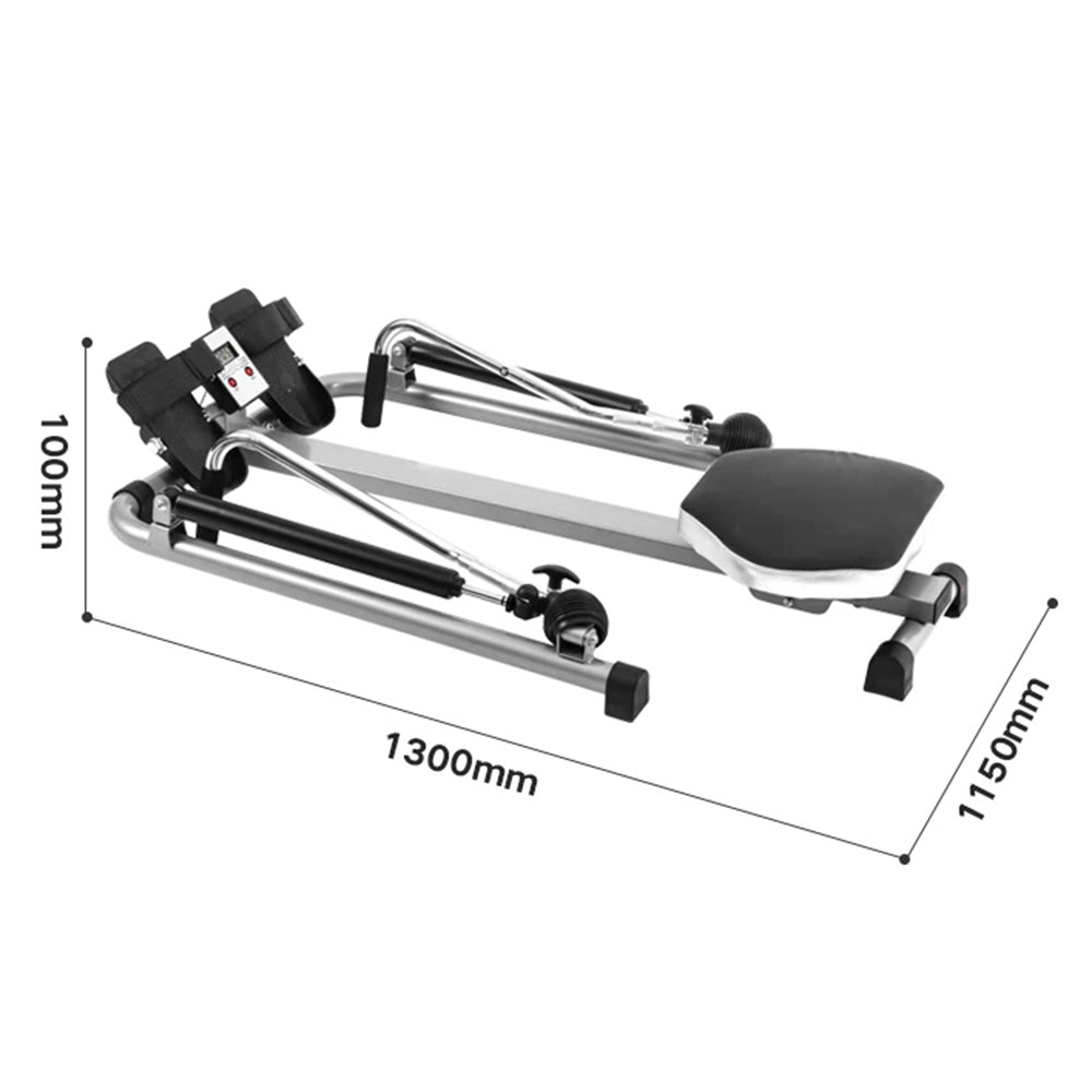 Home Gym Adjustable Hydraulic Rowing Machine Exercise Rower