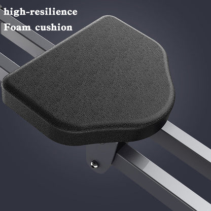 Folding Mute Single Bar Rowing Machine Home Cardio Workout