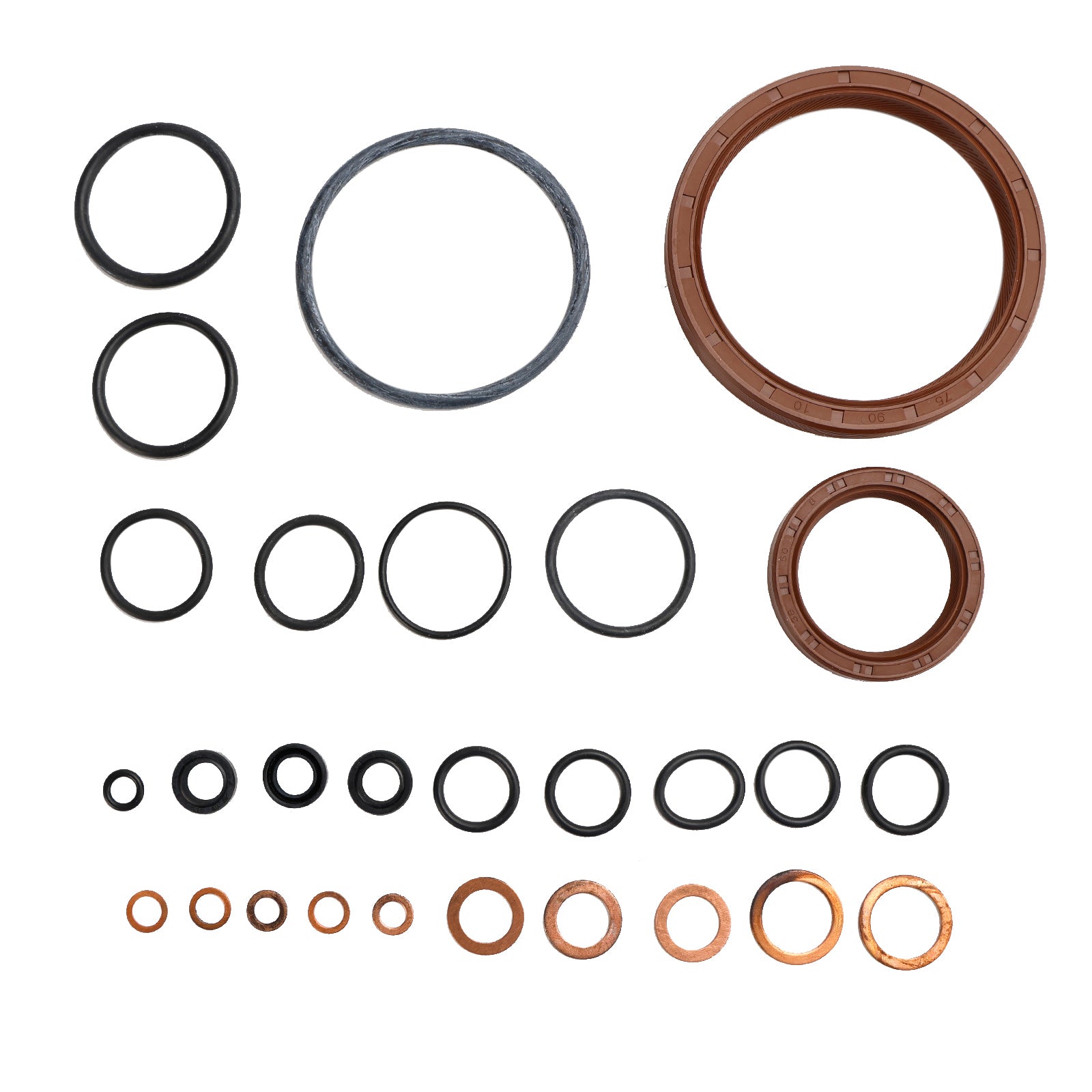 Complete Cylinder Head Kit for Kubota D1105 Engine, with Full Gasket Set & Valves, Fits RTV1100, K008 & B2410
