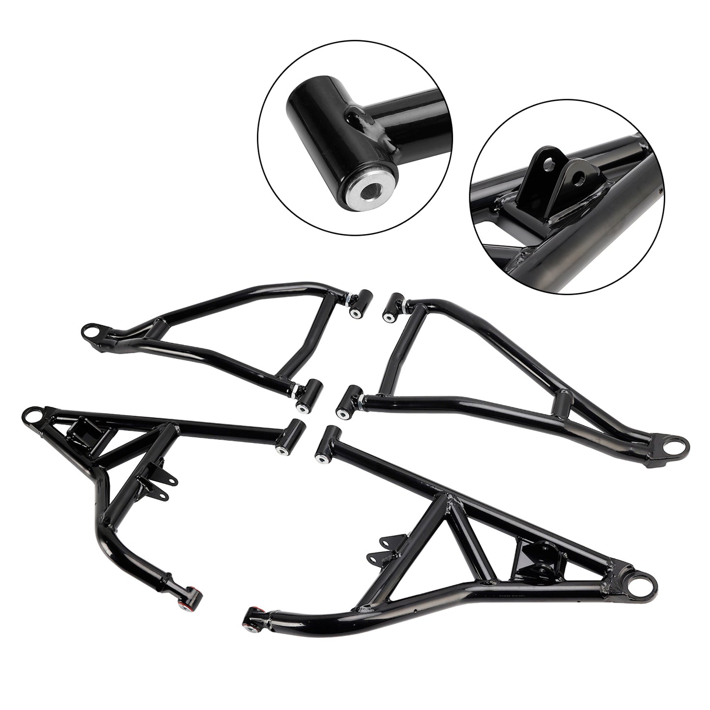 +1.5" High Clearance Front A-Arm Kit for Polaris RZR XP 1000 & Turbo (14+), Upper & Lower, Lifetime Warranty