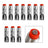 10Pcs Stainless Steel 1/2" Thread Pig Hog Automatic Nipple Drinker Waterer