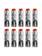 10Pcs Stainless Steel 1/2" Thread Pig Hog Automatic Nipple Drinker Waterer