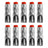 10Pcs Stainless Steel 1/2" Thread Pig Hog Automatic Nipple Drinker Waterer