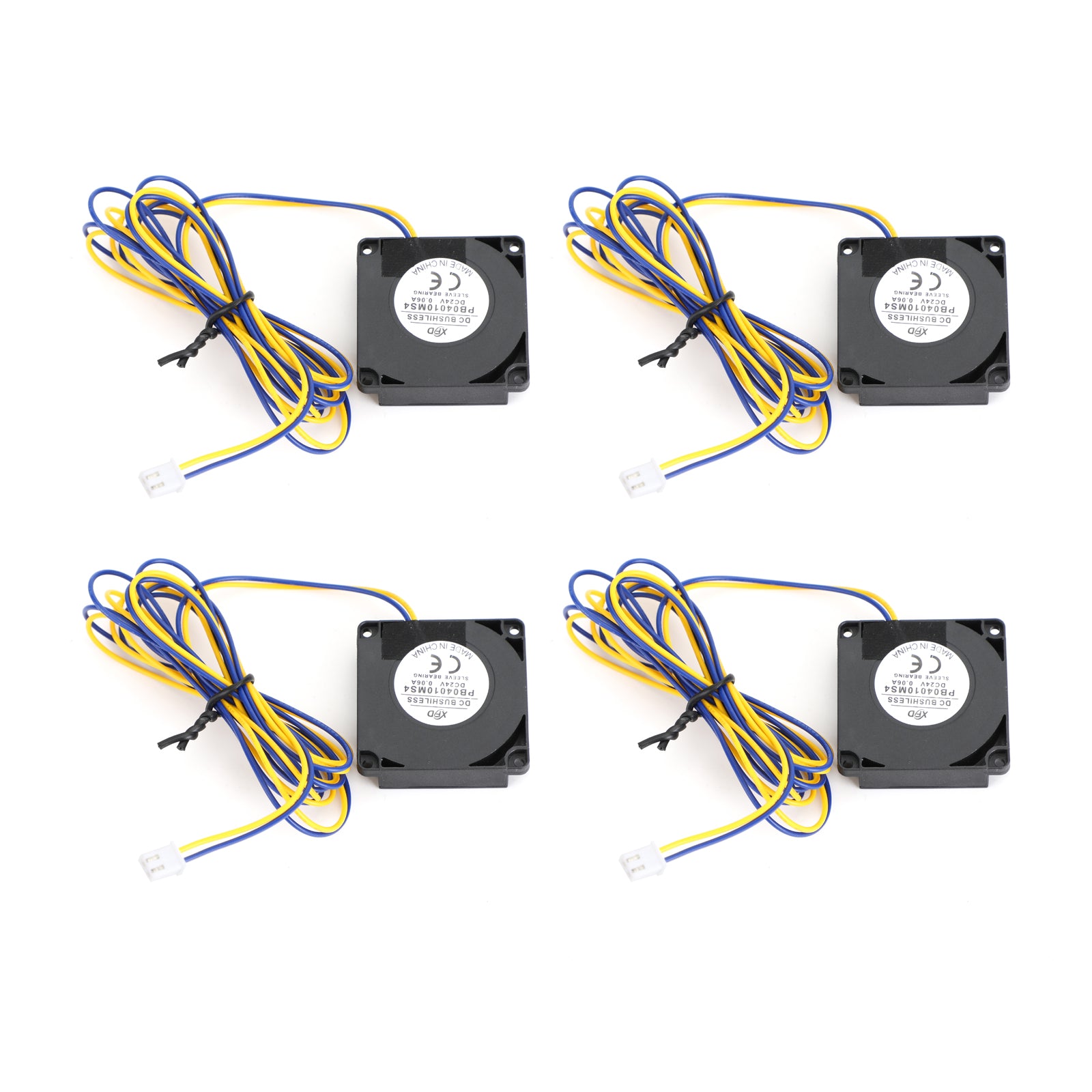 4x 3D Printer Cool Radial Turbo Blower Fan 24V 4010 40MM For ENDER 3 CR-10S PRO