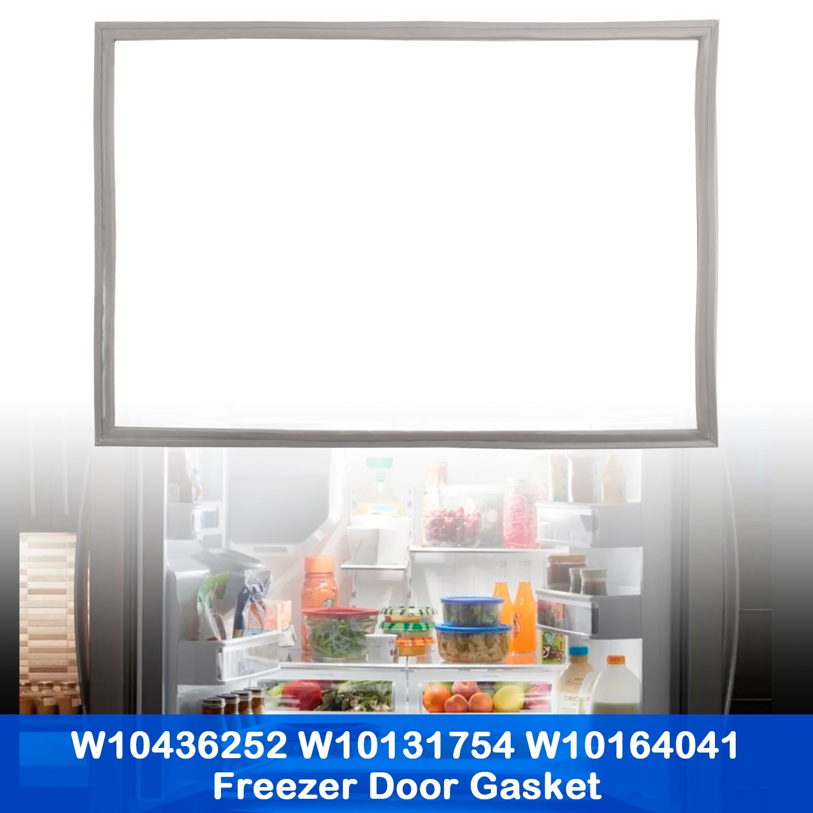 DA97-12522J Freezer Door Gasket for Samsung Refrigerators, Replaces AP5623489 & PS4176607