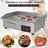 22-Inch Commercial Electric Griddle 3000W Countertop Griddle Electric Flat Top Grill