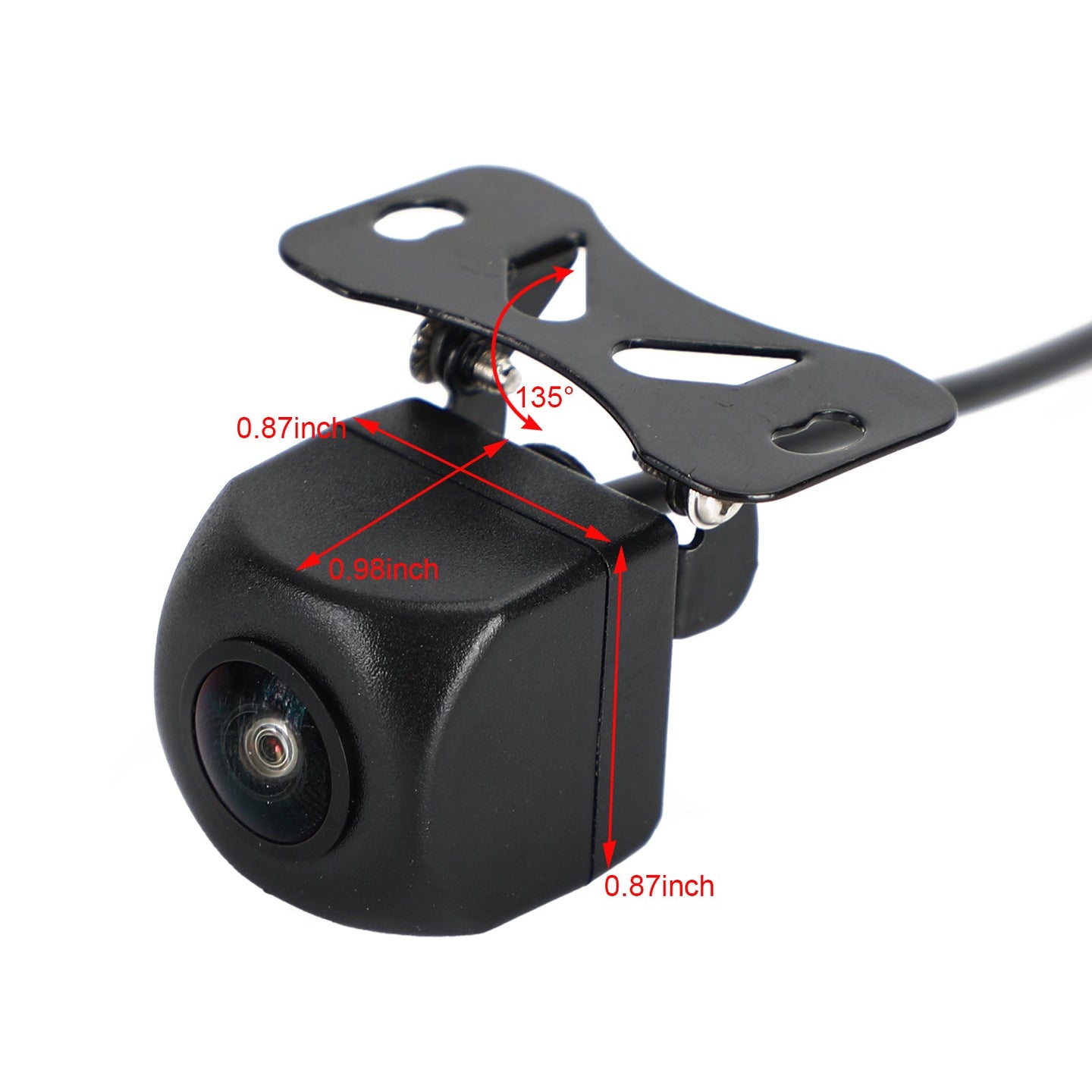 Dynamic Trajectory Car Backup Camera – Rear View Reverse Parking Camera with Moving Guide Lines