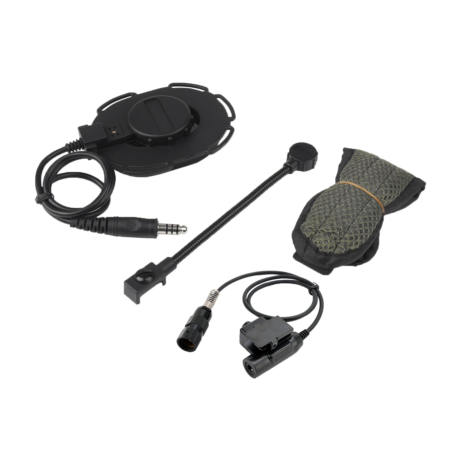 For AN/PRC148 PRC152 U329 Radio 6-Pin U94 PTT Z Tactical Bowman Elite II Headset