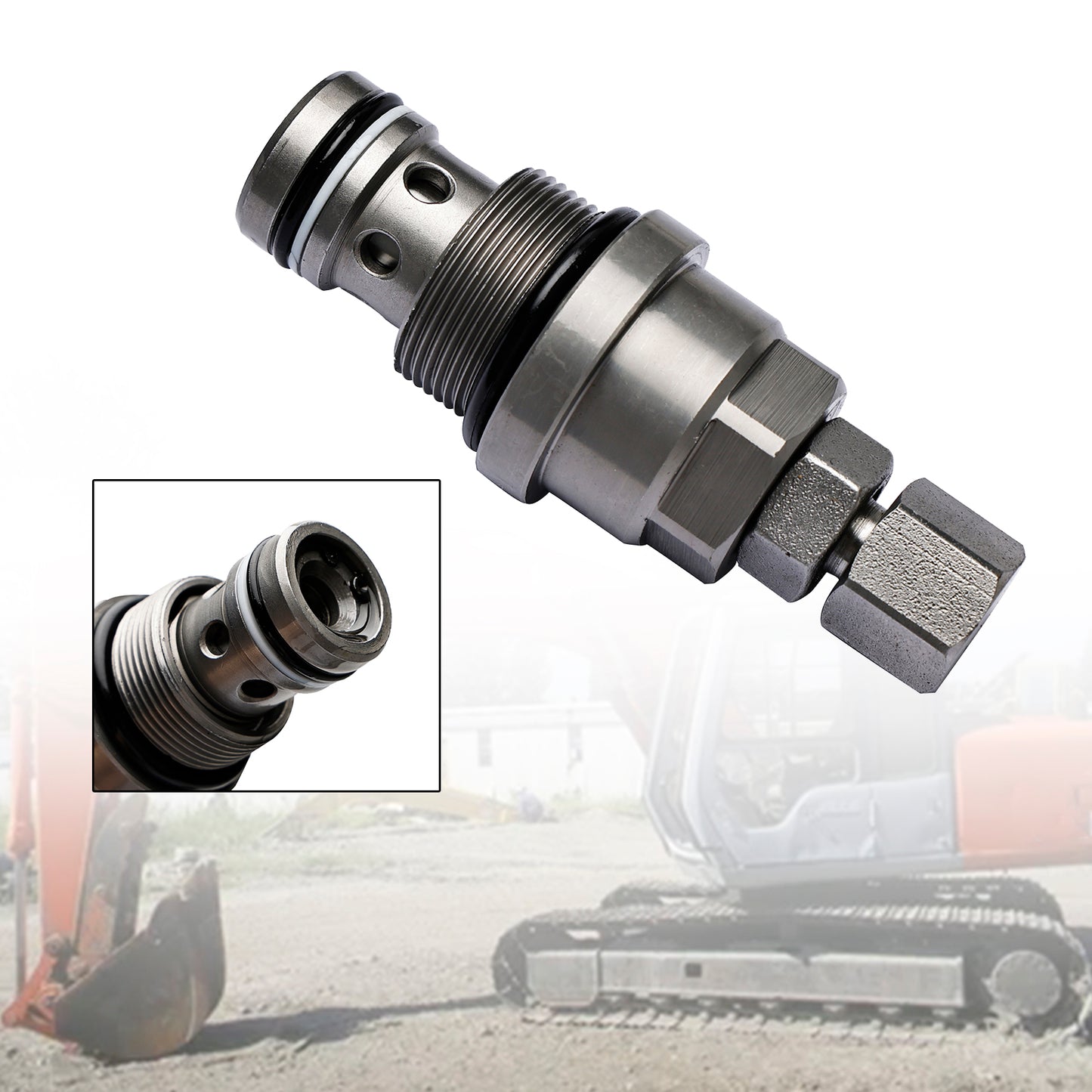 4372683 Service Relief Valve For Hitachi ZAX110 ZX120 EX120-5 EX130-5 EX120-2