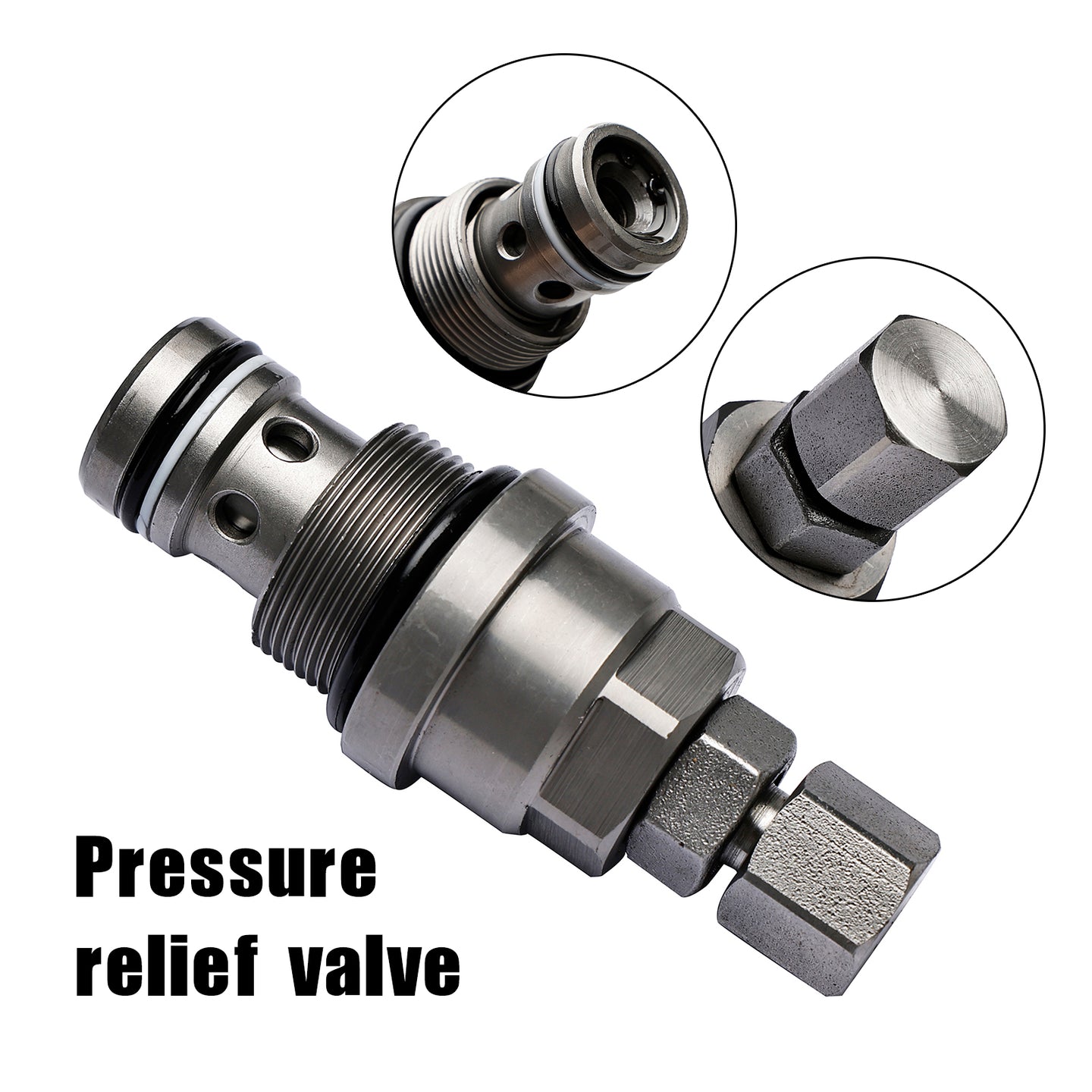 4372683 Service Relief Valve For Hitachi ZAX110 ZX120 EX120-5 EX130-5 EX120-2