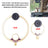 2 PCS Donut VHF UHF FM Mini Loop Antenna 400M-470MHz 80M-150MHz SMA Loop Antenna