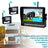 7inch Display AHD 1080P Wireless 2CH Rear View Backup Camera Kit for Truck Trailer