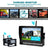 7inch Display AHD 1080P Wireless 2CH Rear View Backup Camera Kit for Truck Trailer