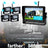 7" Display AHD 1080P Wireless 4CH Rear View Backup Camera Kit for Truck Trailer