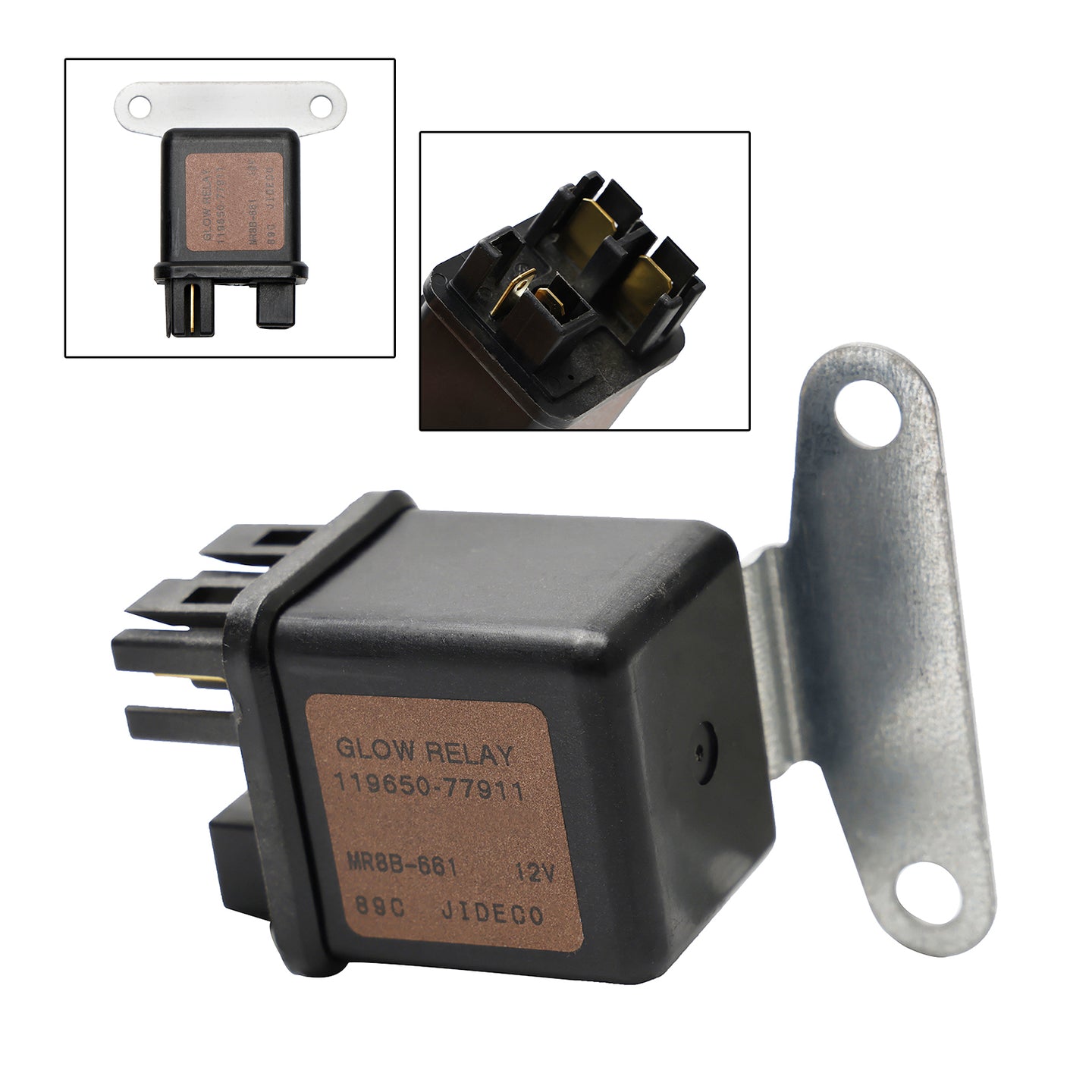 Glow Plug Relay/Time Delay Relay 119650-77910 119650-77911 For Yanmar Engine