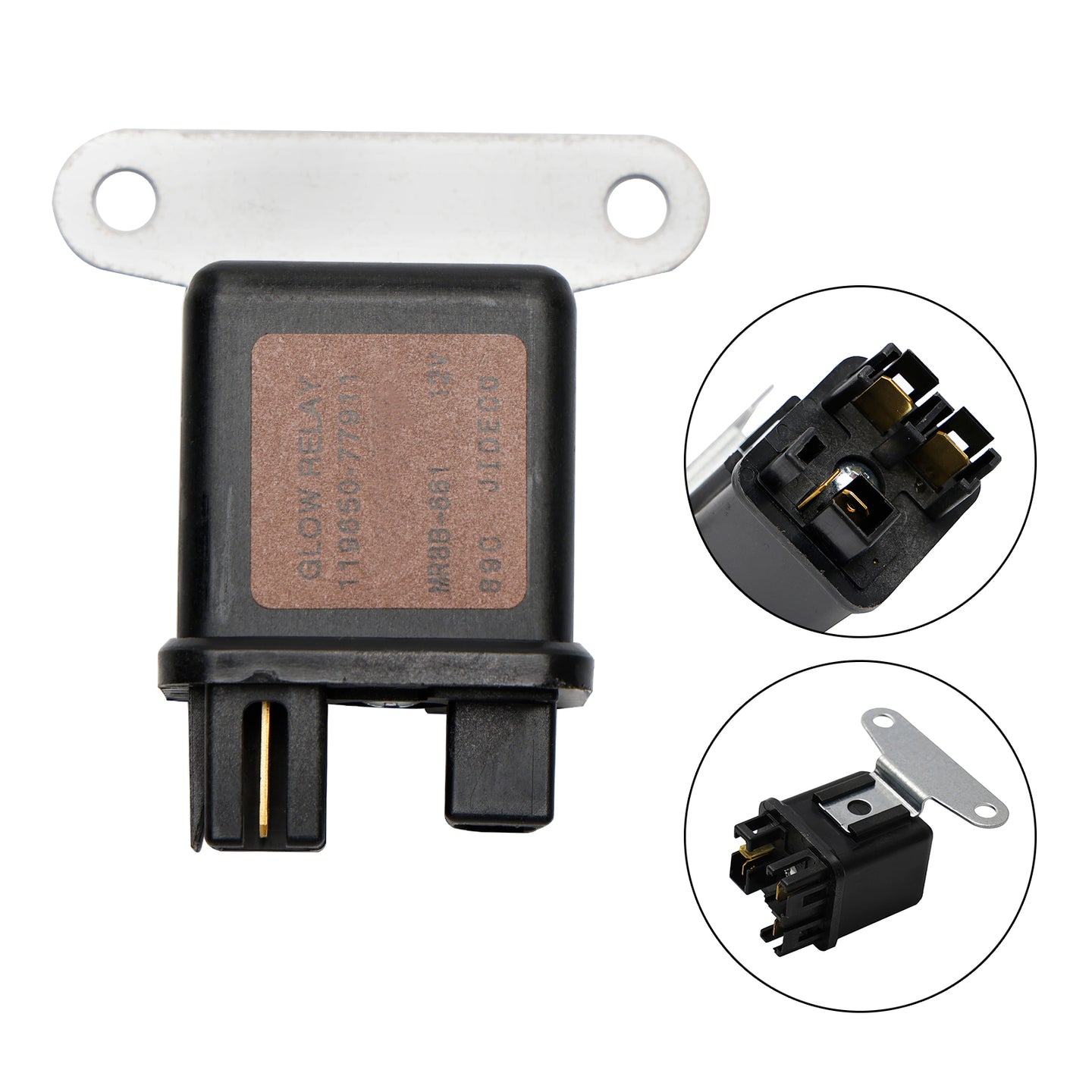Glow Plug Relay/Time Delay Relay 119650-77910 119650-77911 For Yanmar Engine