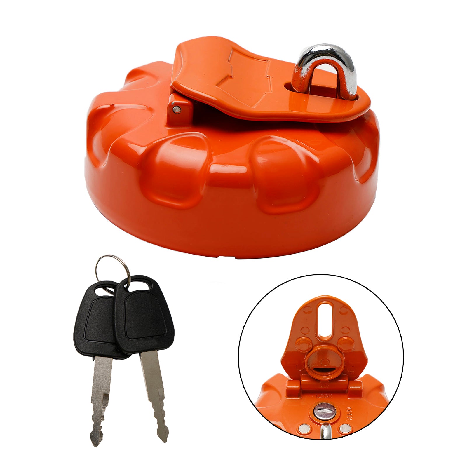 Fuel Tank Cap W/2 Keys 2188-9004 For Daewoo Doosan DH220-5 DH340-5 DH130-5