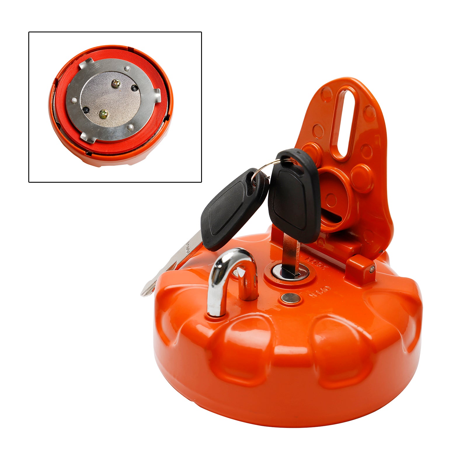Fuel Tank Cap W/2 Keys 2188-9004 For Daewoo Doosan DH220-5 DH340-5 DH130-5