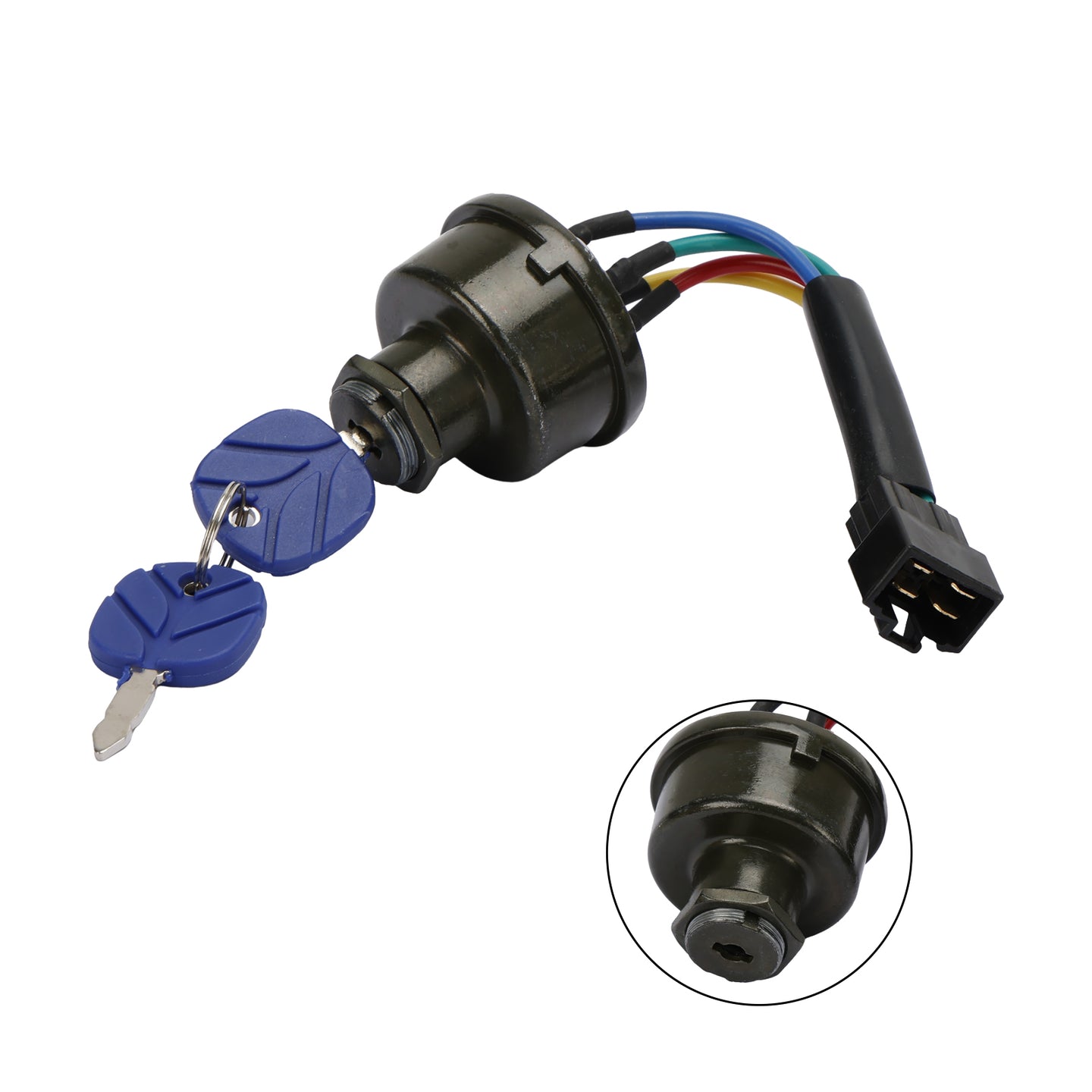 Ignition Switch 82826806 87304791 For New Holland TT45A TT50A TT60A With 2Keys