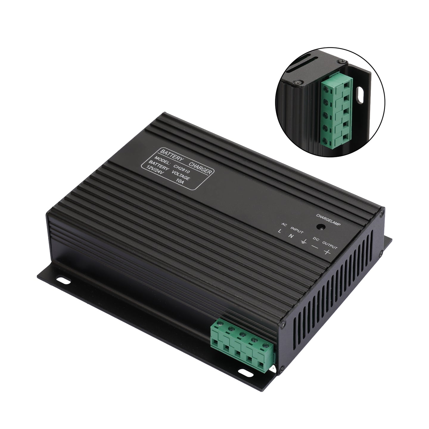 CH2810 12V/24VDC 10A Diesel Automatic Generator Battery Charger