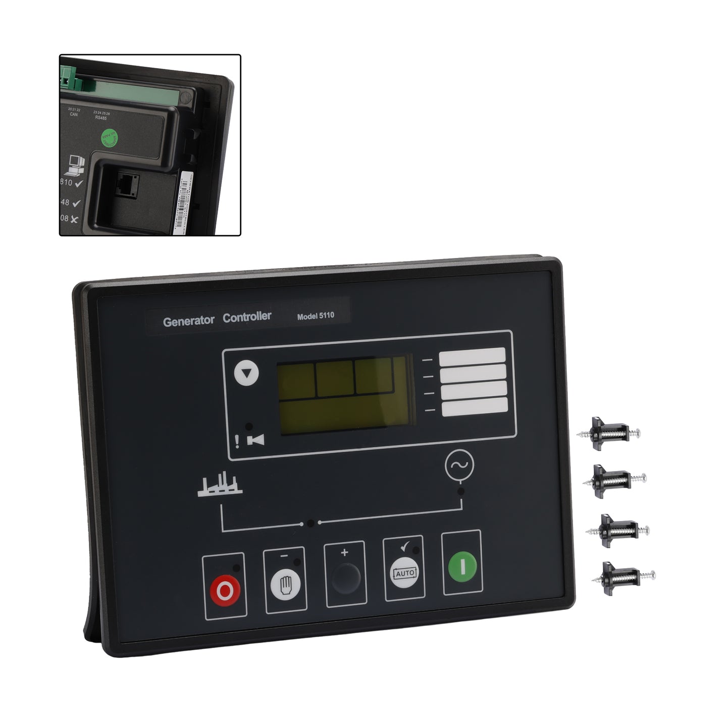 DSE5110 Generator Controller Module Control Panel LCD Display For Deep Sea
