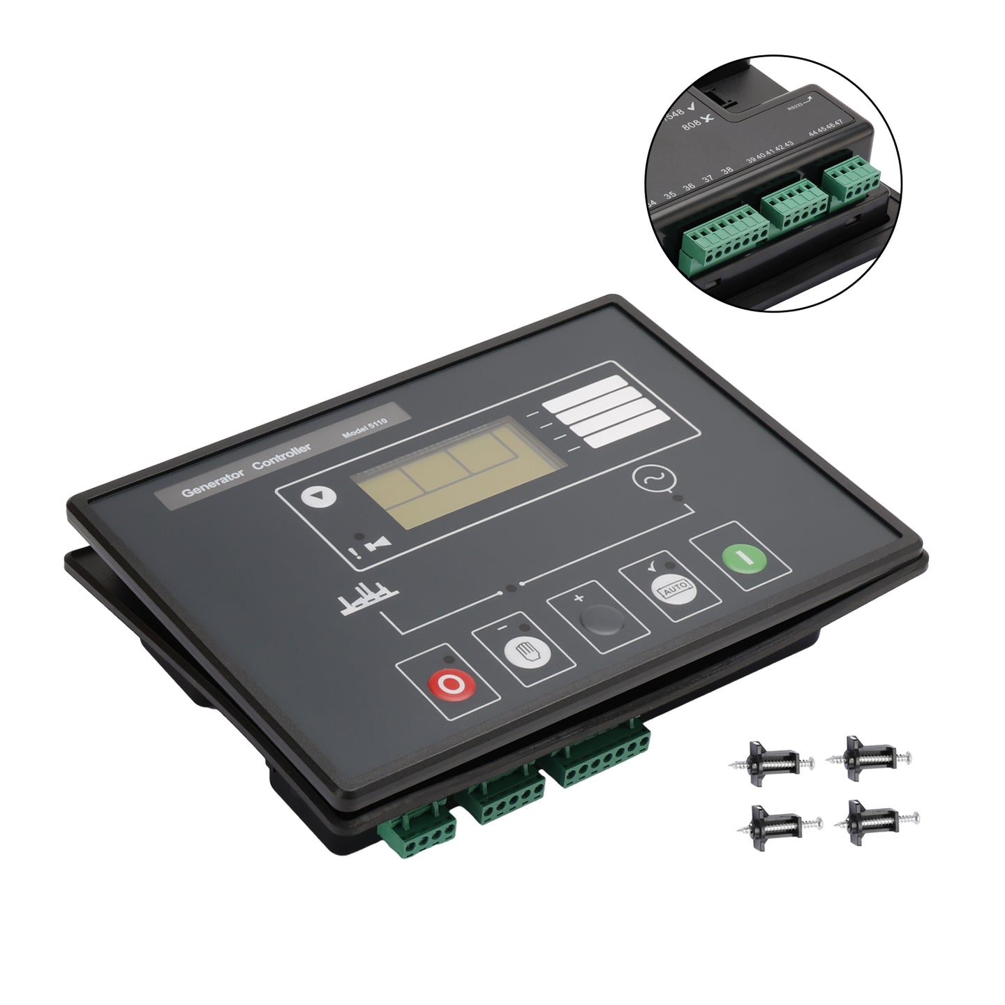 DSE5110 Generator Controller Module Control Panel LCD Display For Deep Sea