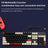 104Key Wired Mechanical Linear Switch Gaming Keyboard With Blue Switch RGB Light