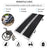 5FT Portable Wheelchair Ramp Non Skid Aluminum Foldable Mobility Scooter Ramp